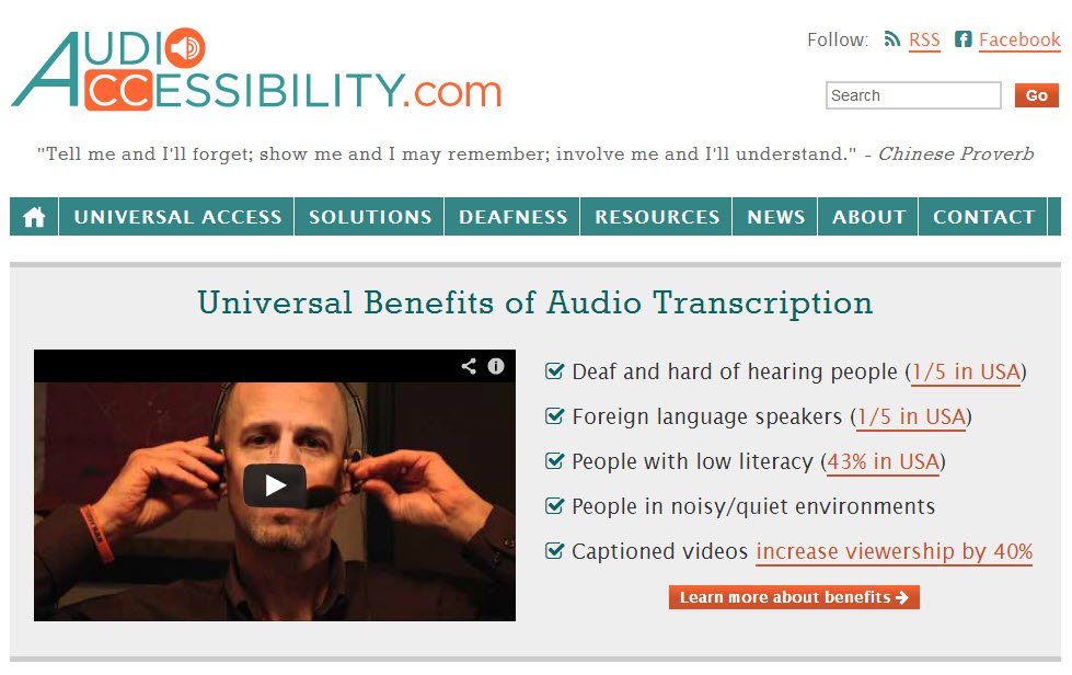 Audio Accessibility