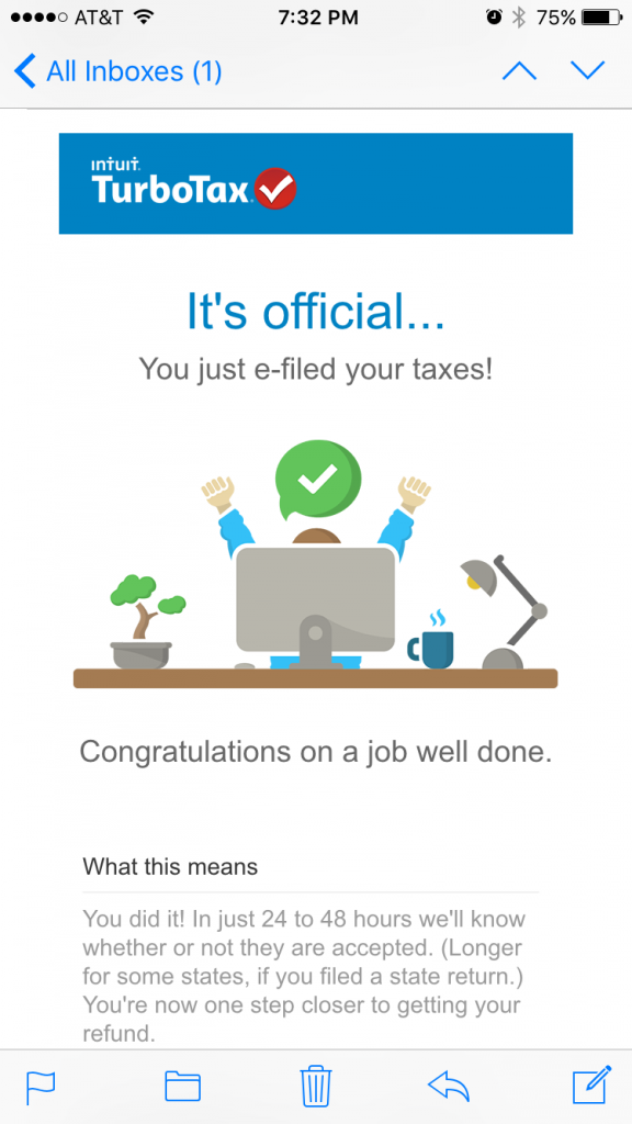 turbotax email