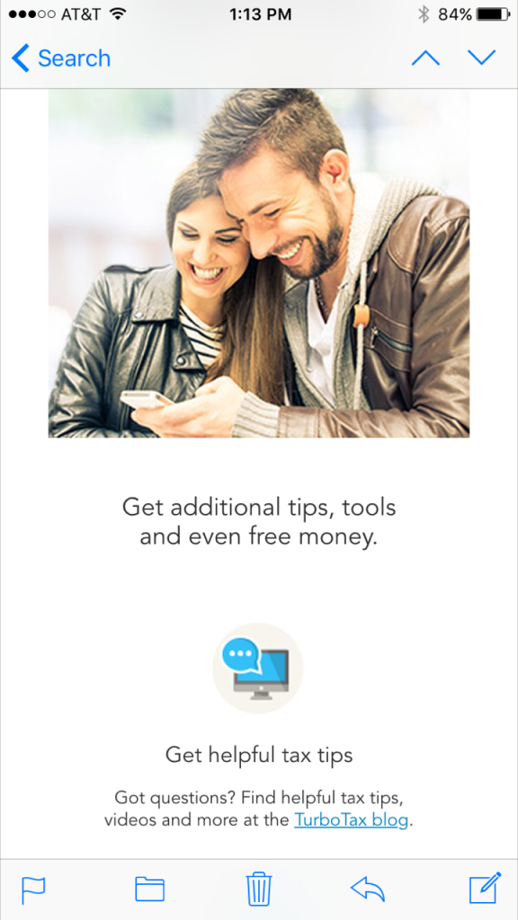 turbotax email