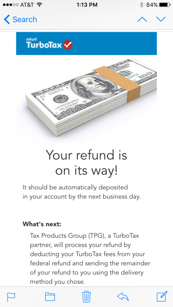 turbotax email